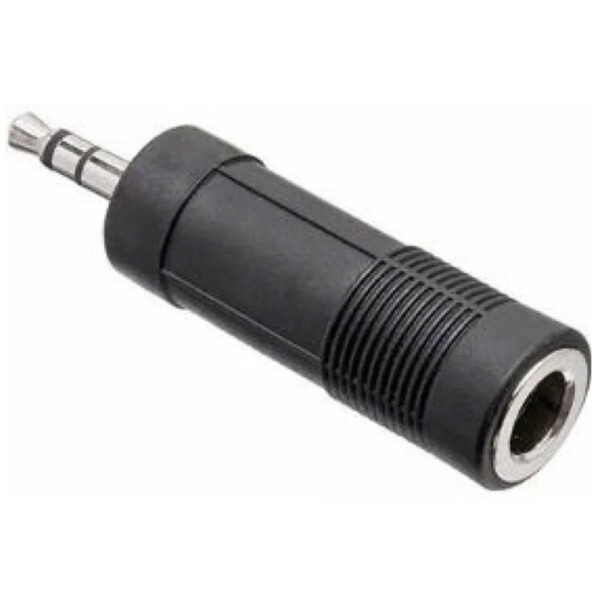 Plug Adaptador P2 P10 - Conector P2 Macho Estéreo Para P10 Femea - Imagem 2